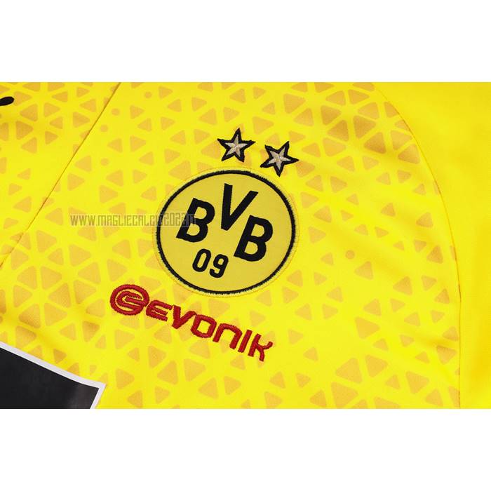 Tuta da Track de Felpa del Borussia Dortmund 2023-2024 Giallo